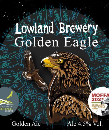 Golden Eagle Beer Label