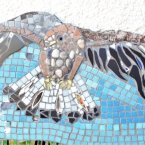 Eagle Mosaic at Kinlochbervie