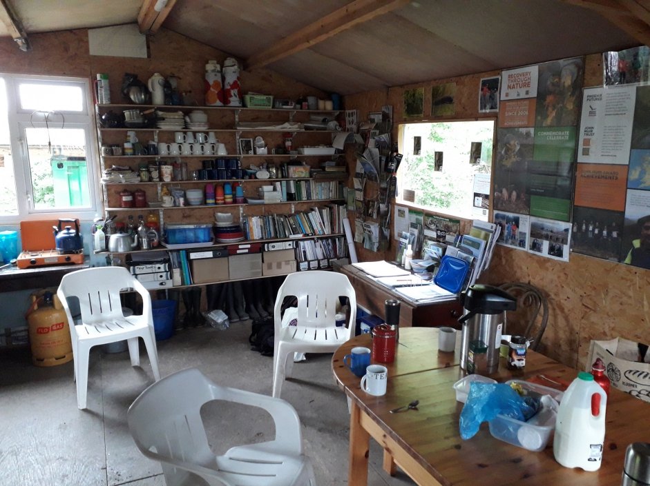 The cosy cabin at Glenlude