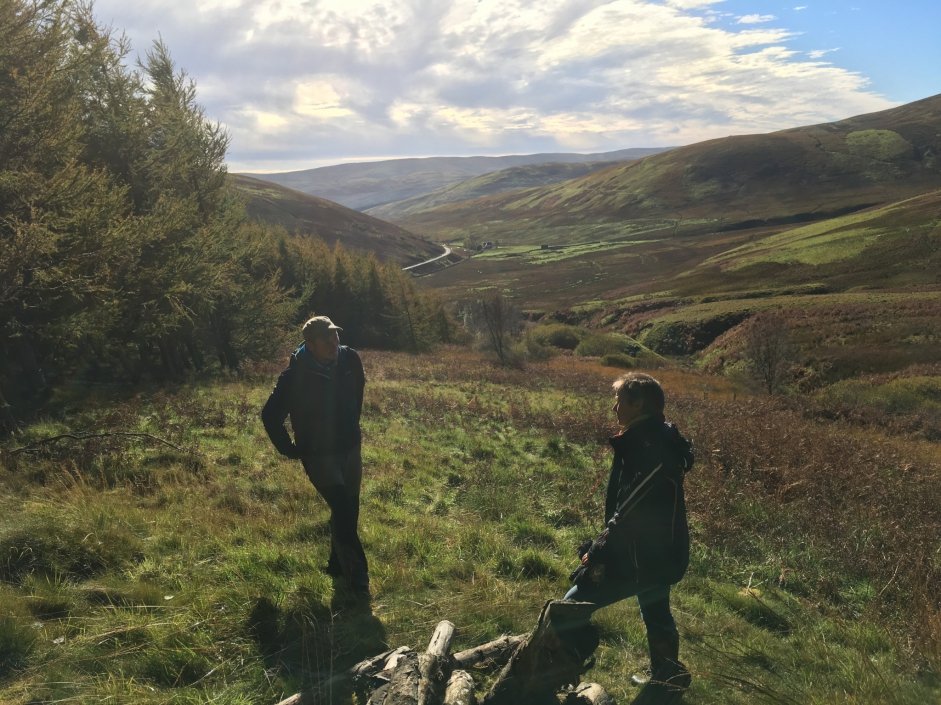 Karen Purvis and Rick at Glenlude