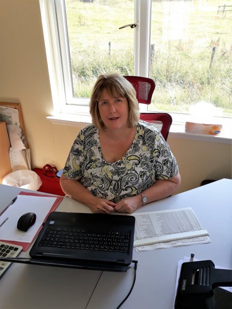 Sheila Adams, Bookkeeper and Administration Officer